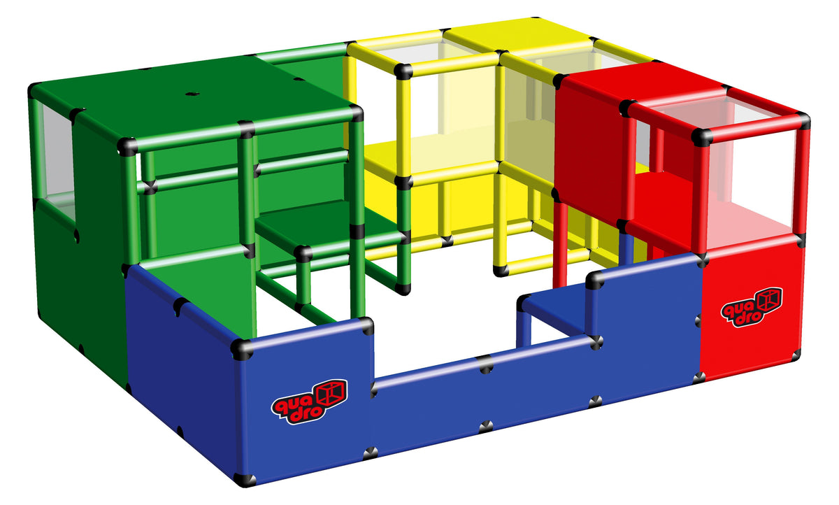 Ballenbad met Klimtunnel QUADRO Benelux